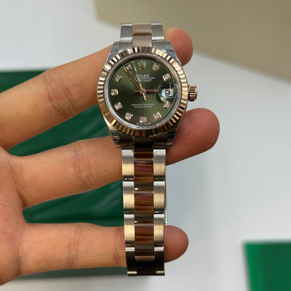 Rolex Lady-Datejust 28 279171G Green Oyster 2026