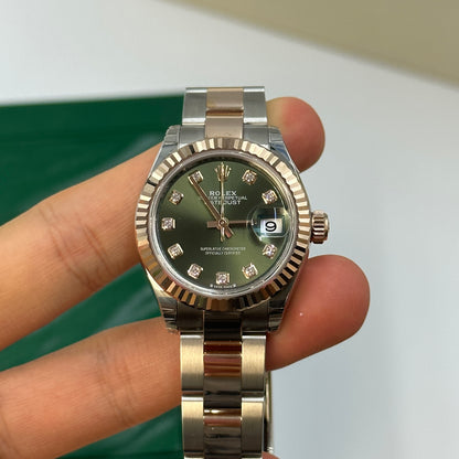Rolex Lady-Datejust 28 279171G Green Oyster 2026