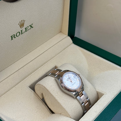 Rolex Lady-Datejust 279171 Weiße römische Auster 2025