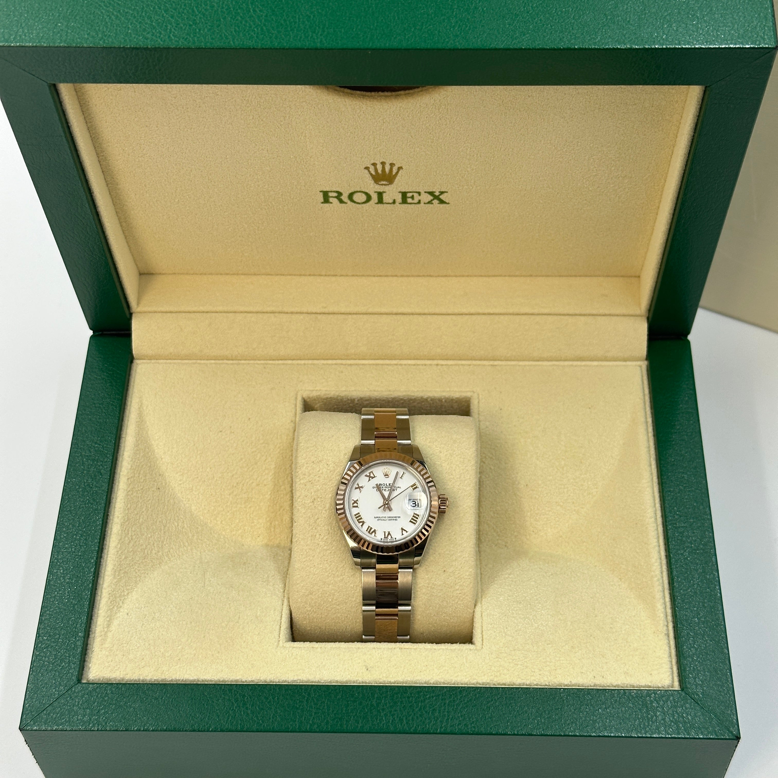 Rolex Lady-Datejust 279171 Weiße römische Auster 2025