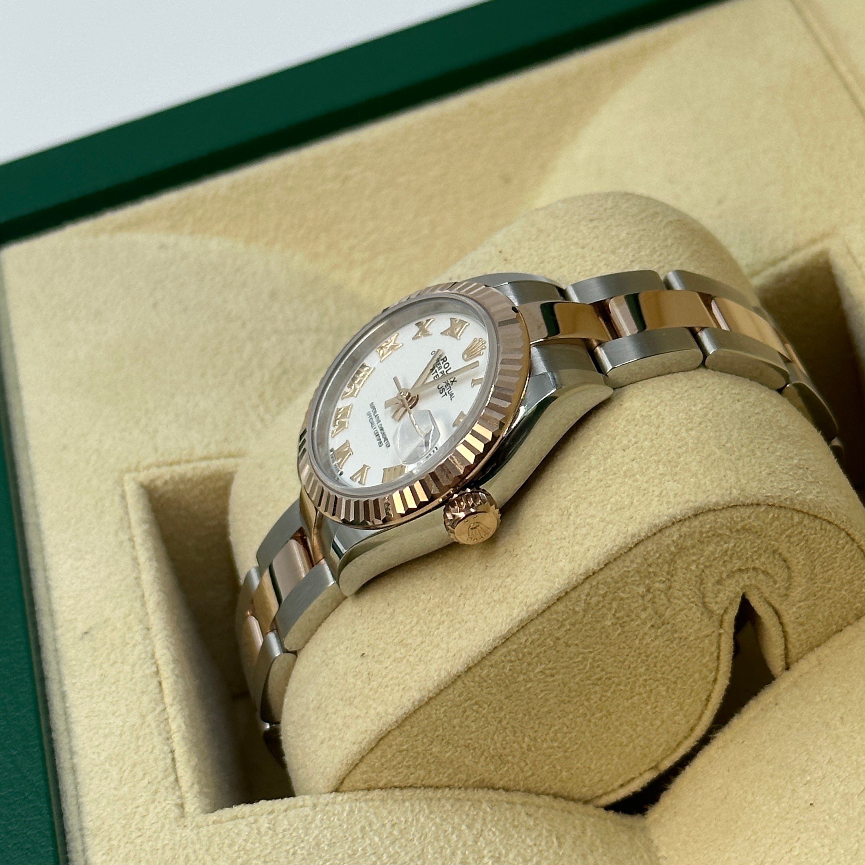 Rolex Lady-Datejust 279171 Weiße römische Auster 2025