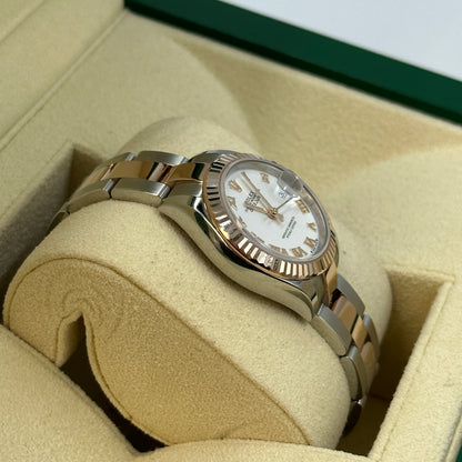 Rolex Lady-Datejust 279171 Weiße römische Auster 2025