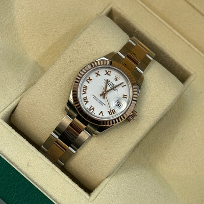 Rolex Lady-Datejust 279171 Weiße römische Auster 2025