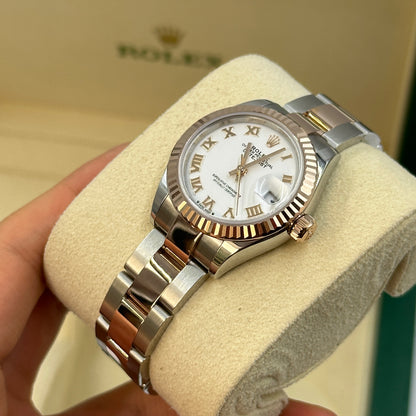 Rolex Lady-Datejust 279171 Weiße römische Auster 2025
