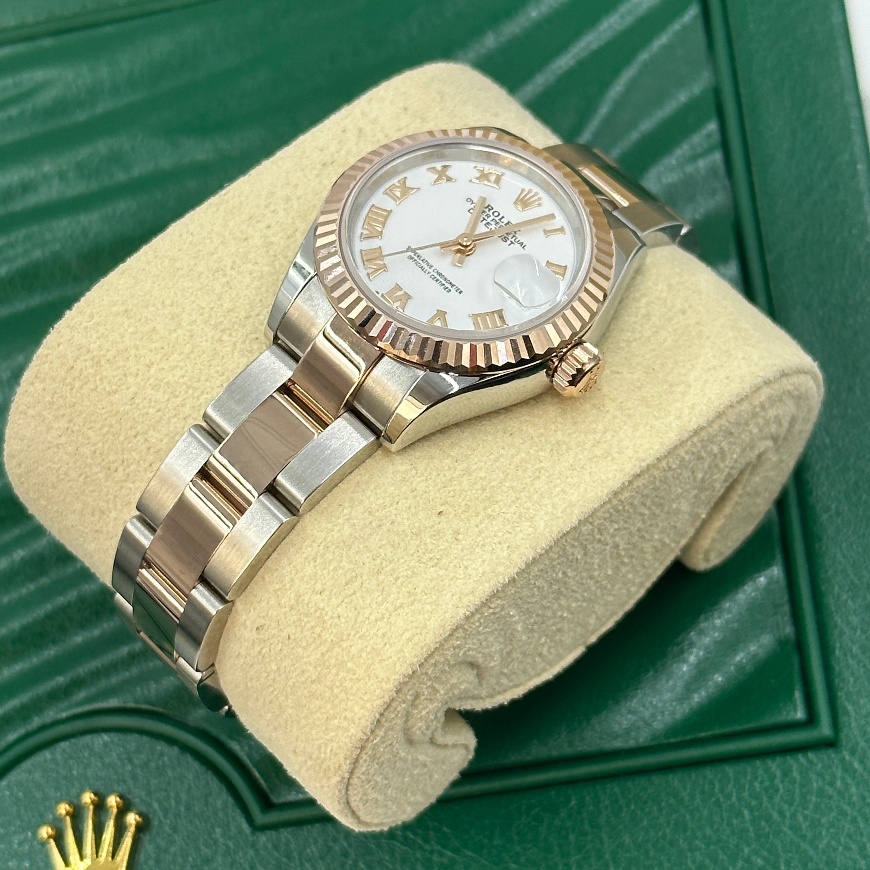 Rolex Lady-Datejust 279171 Weiße römische Auster 2025