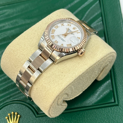 Rolex Lady-Datejust 279171 Weiße römische Auster 2025