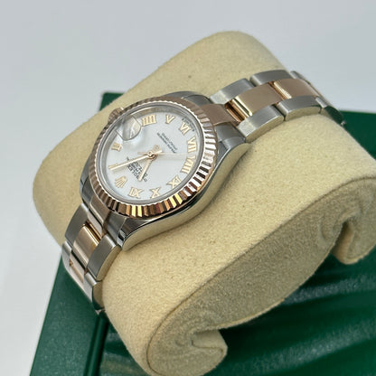 Rolex Lady-Datejust 279171 Weiße römische Auster 2025