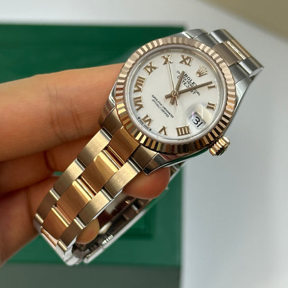 Rolex Lady-Datejust 279171 Weiße römische Auster 2025