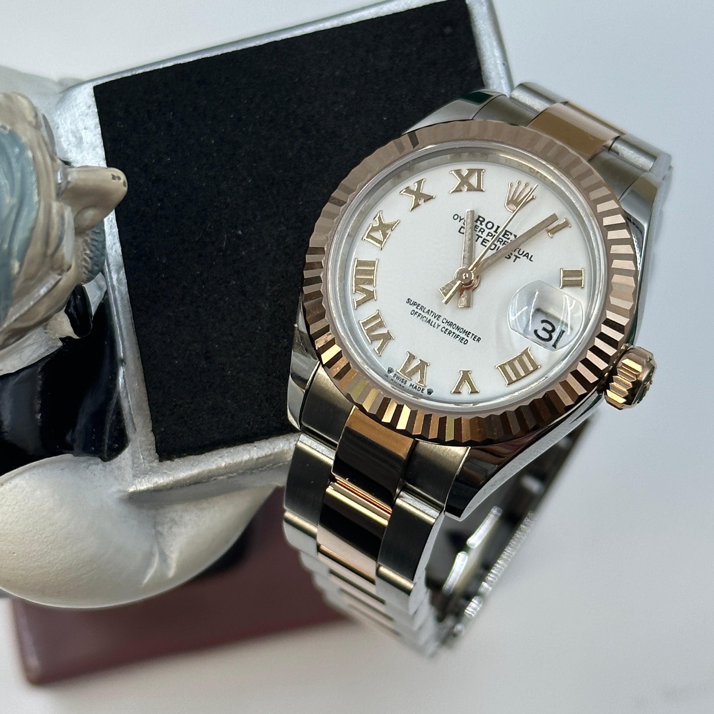 Rolex Lady-Datejust 279171 Weiße römische Auster 2025