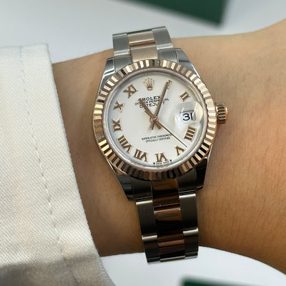 Rolex Lady-Datejust 279171 Weiße römische Auster 2025