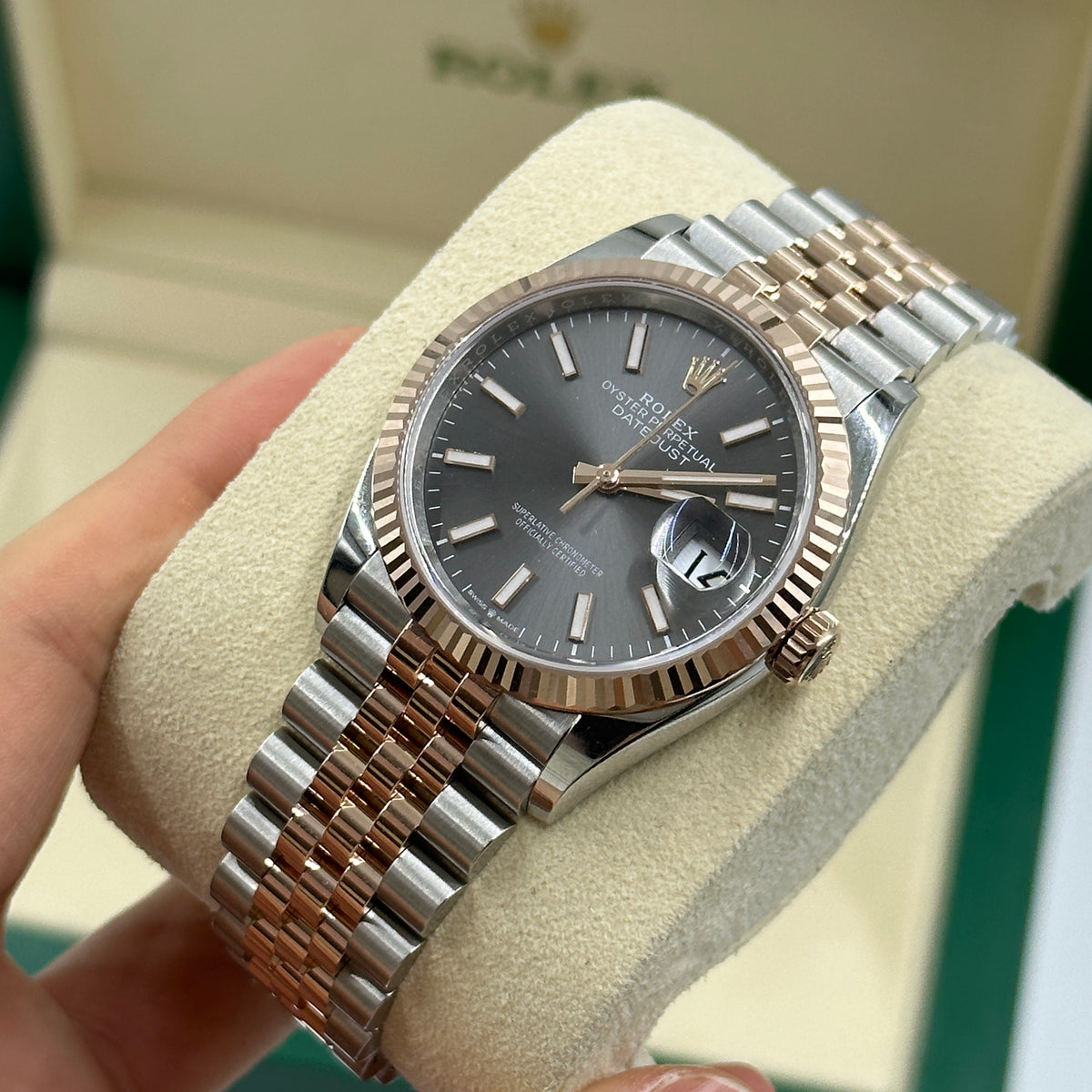 Rolex Datejust 36 126231 Grey Index Jubilee 2026