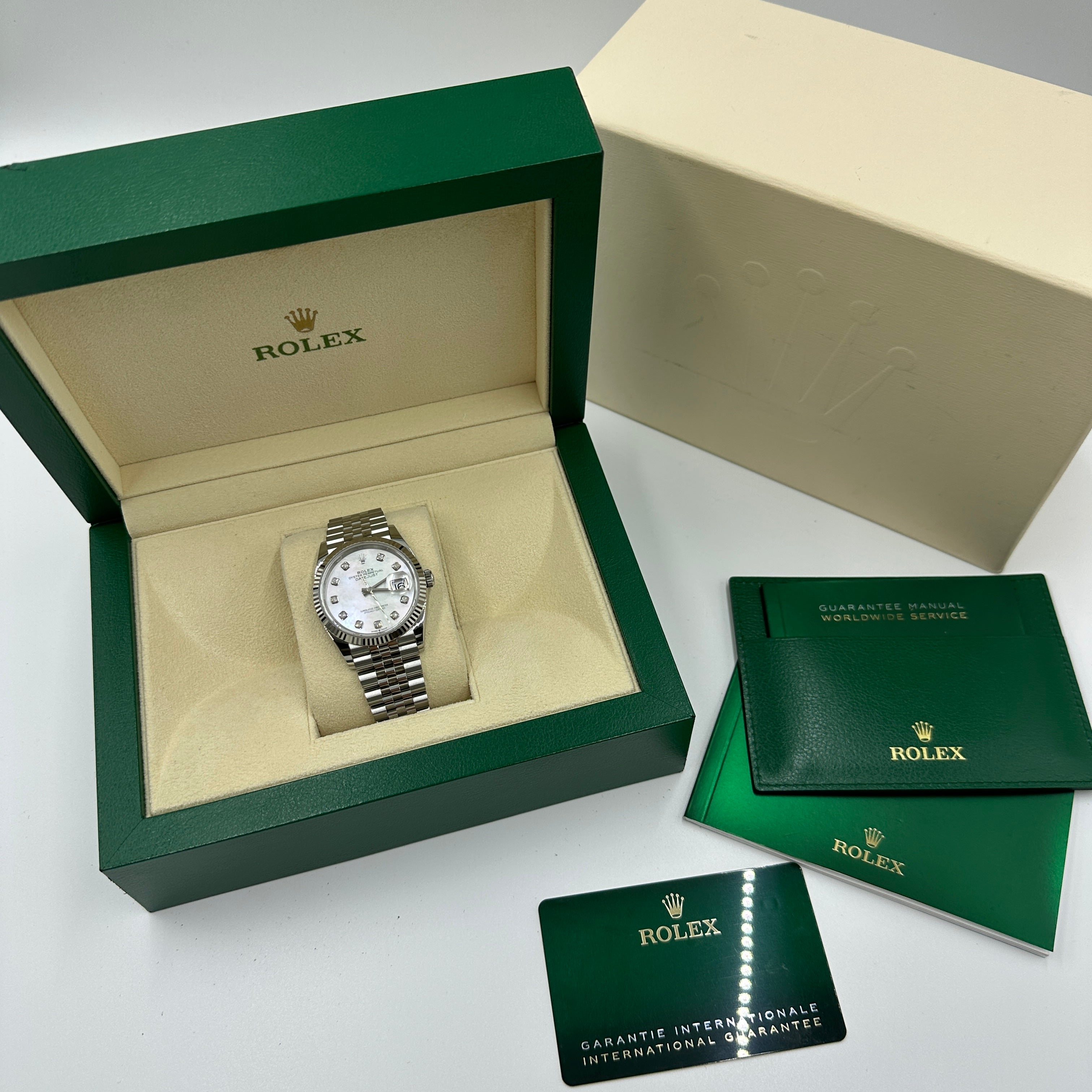 Rolex Datejust 36 126234Ng Weißes Jubiläum 2025