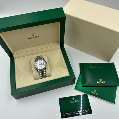 Rolex Datejust 36 126234Ng Weißes Jubiläum 2025