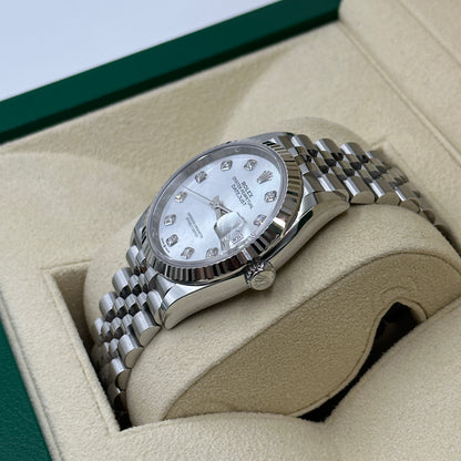 Rolex Datejust 36 126234Ng Weißes Jubiläum 2025