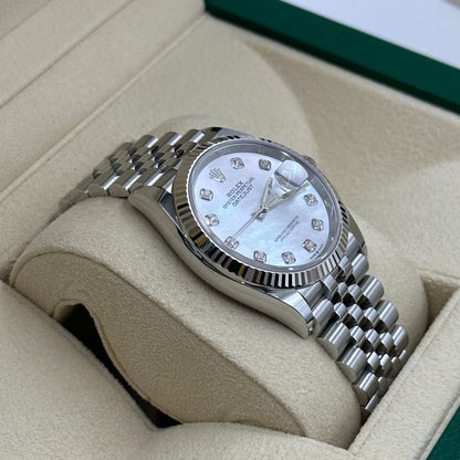 Rolex Datejust 36 126234Ng Weißes Jubiläum 2025