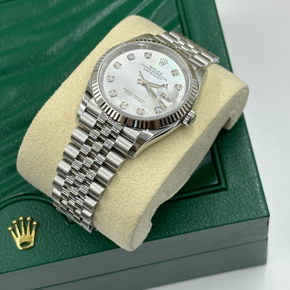 Rolex Datejust 36 126234Ng Weißes Jubiläum 2025