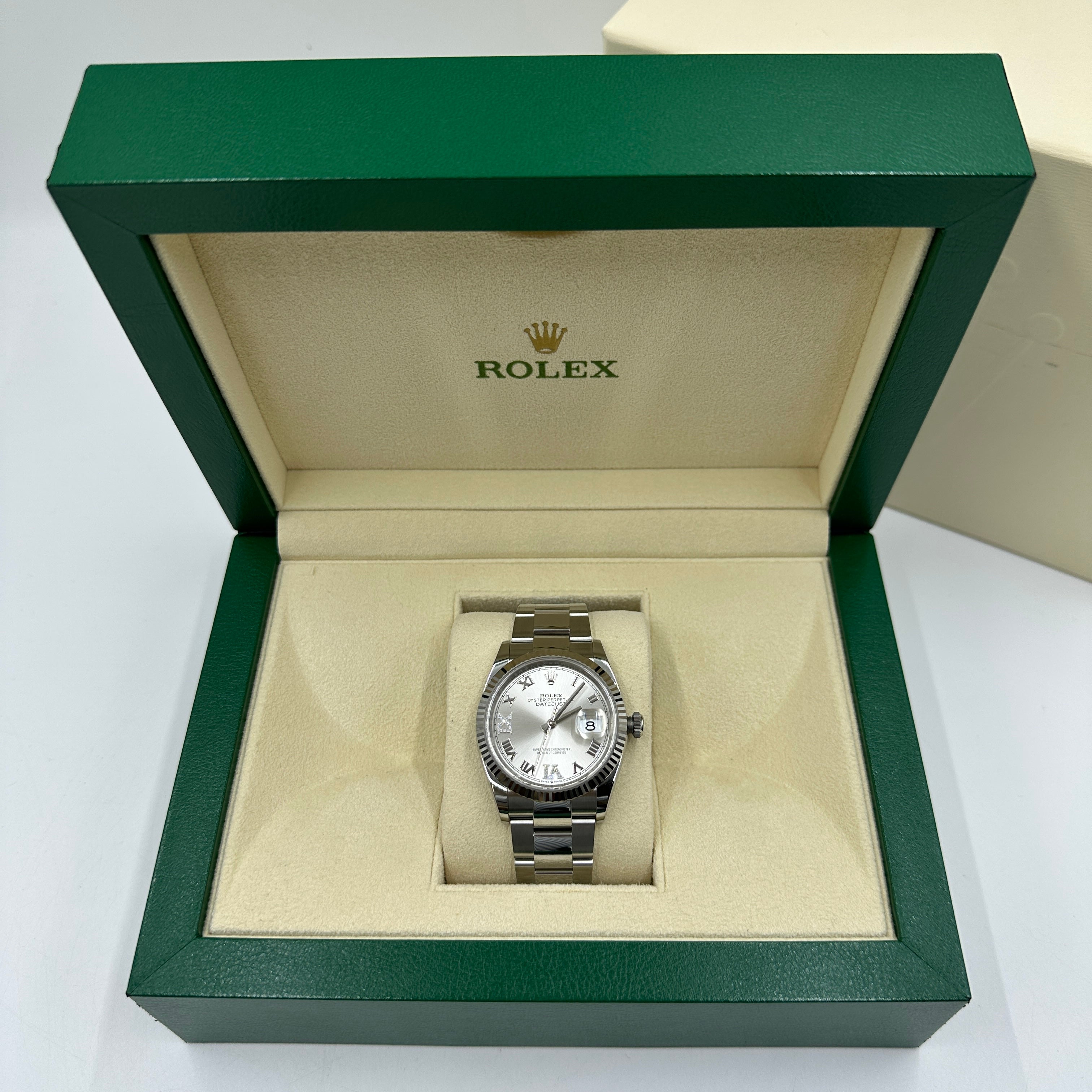 Rolex Datejust 36 126234 Silber VIIX Oyster 2025