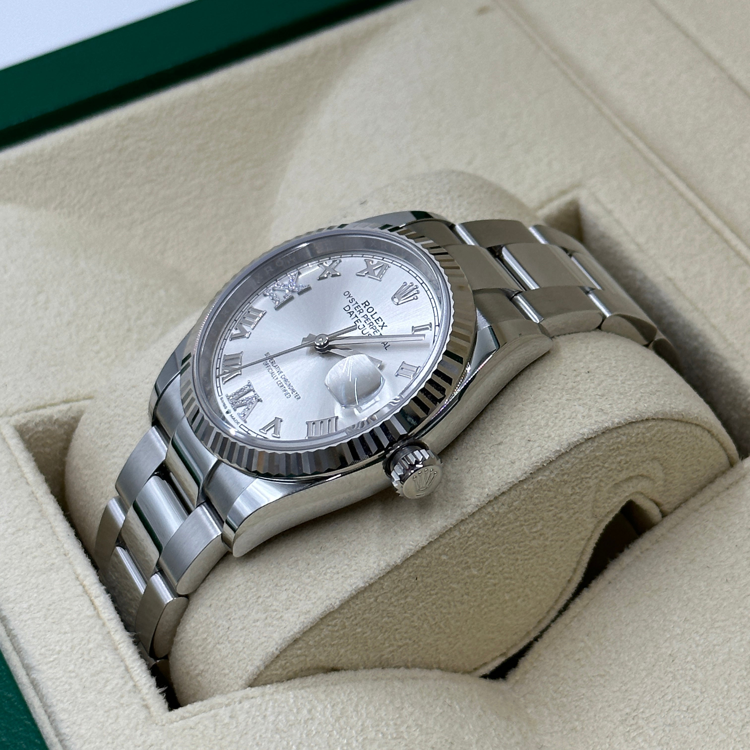 Rolex Datejust 36 126234 Silber VIIX Oyster 2025