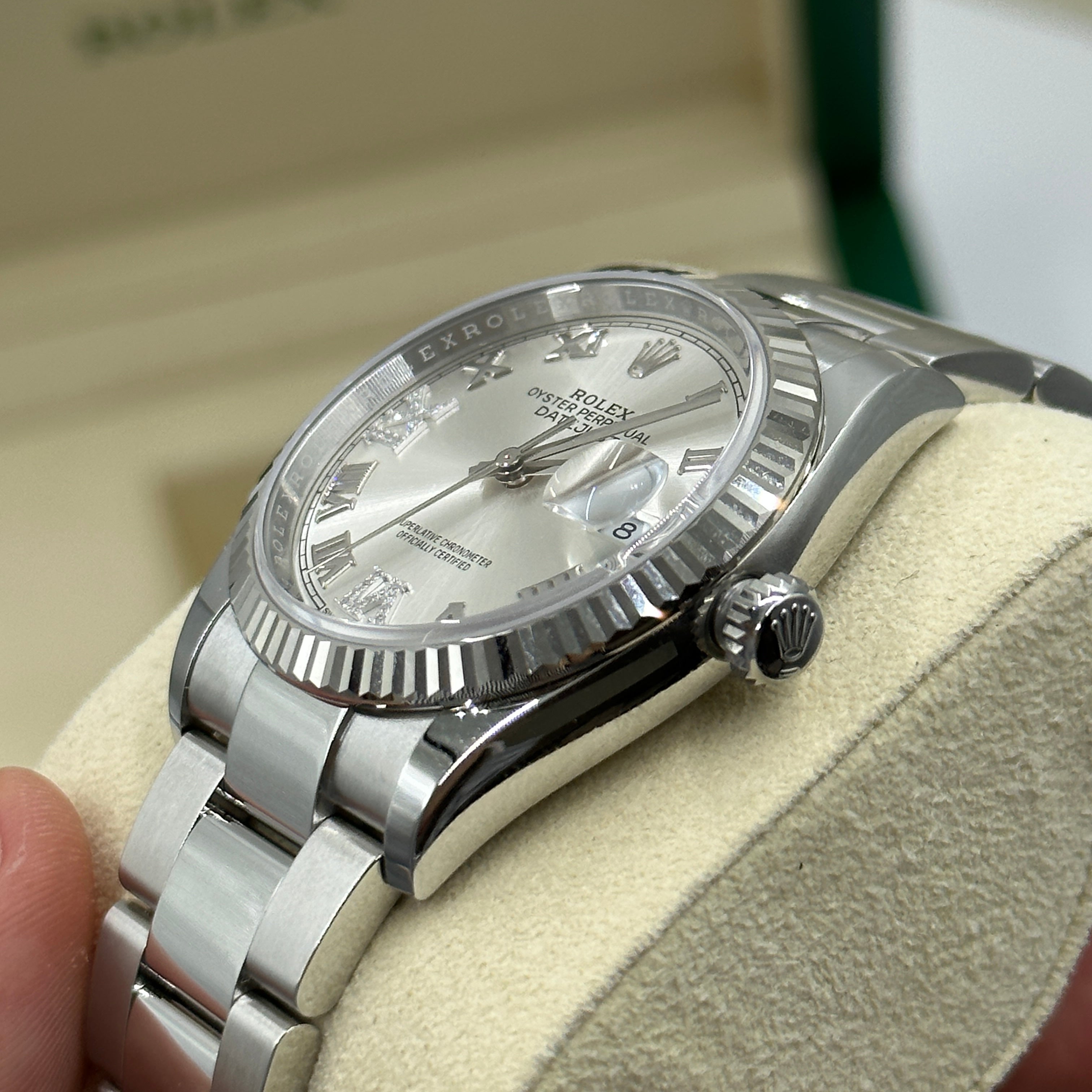 Rolex Datejust 36 126234 Silber VIIX Oyster 2025