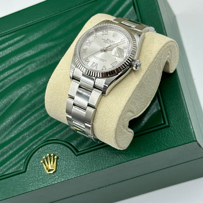 Rolex Datejust 36 126234 Silber VIIX Oyster 2025