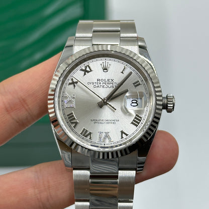 Rolex Datejust 36 126234 Silber VIIX Oyster 2025