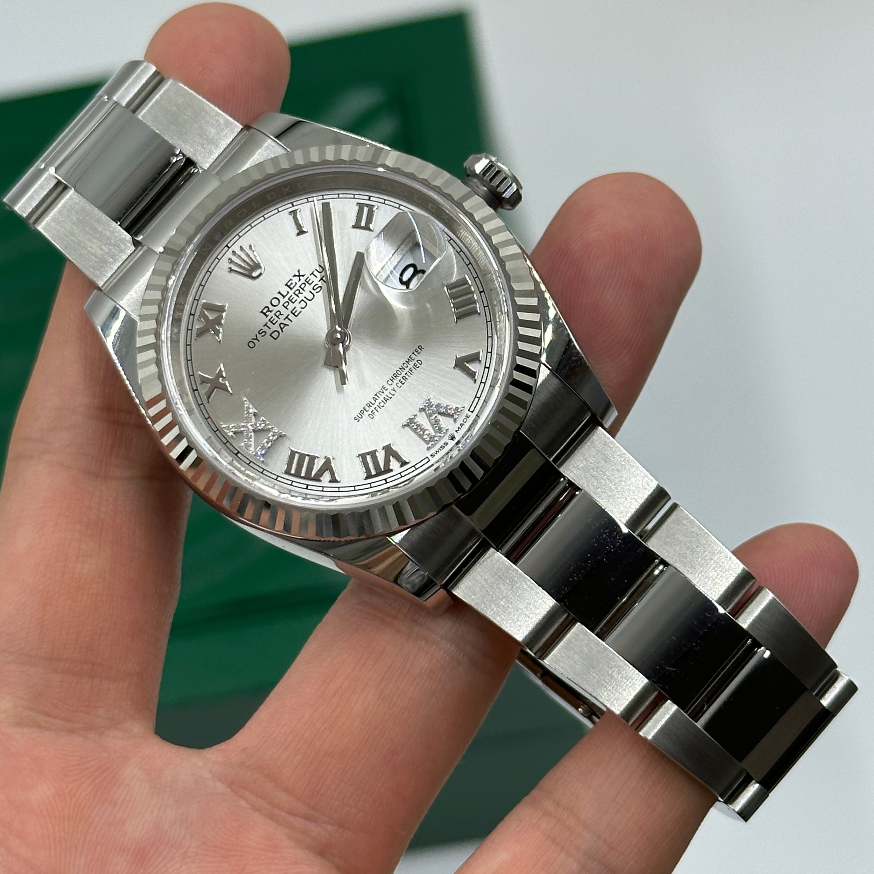 Rolex Datejust 36 126234 Silber VIIX Oyster 2025