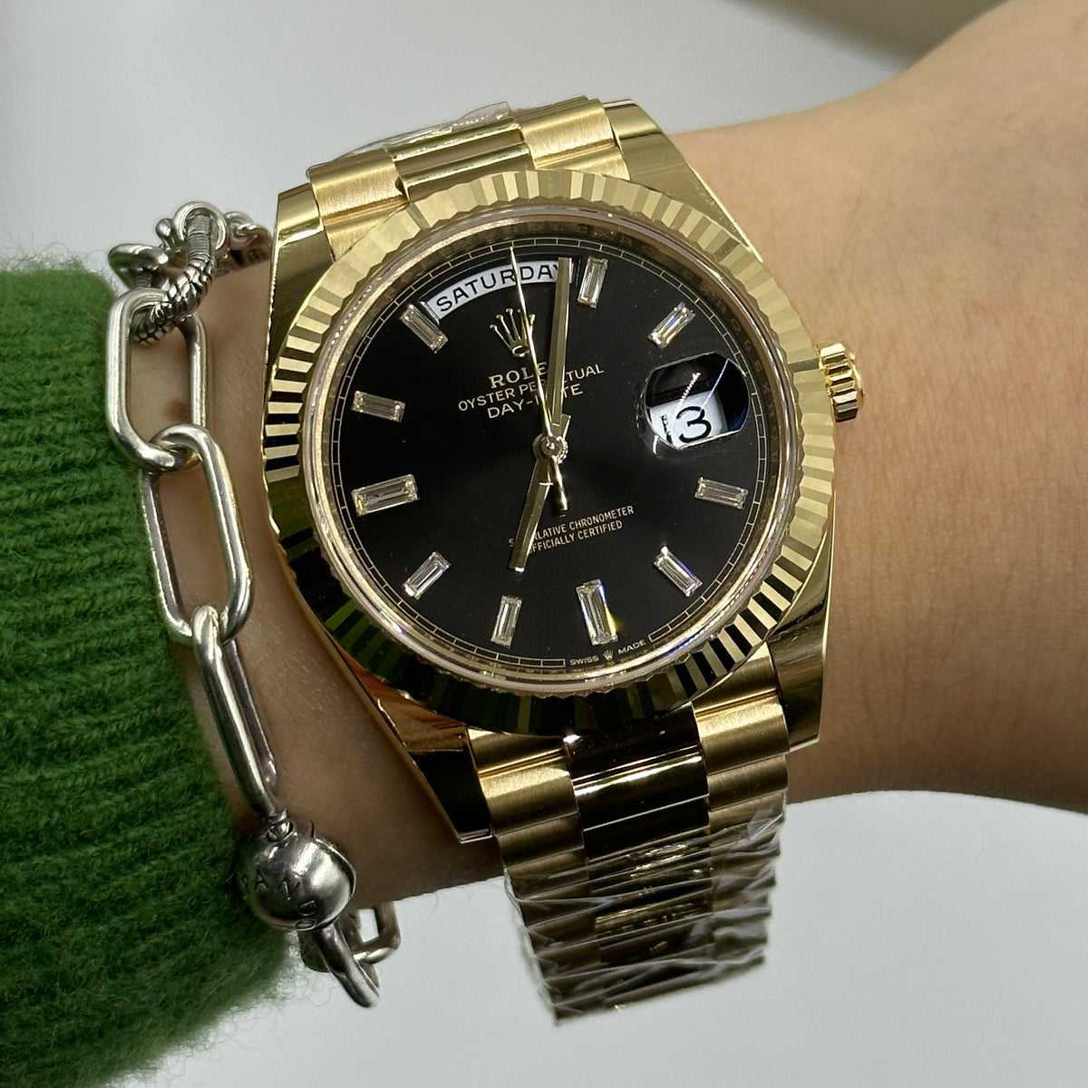Rolex Day-Date 40MM 228238A Black 2025