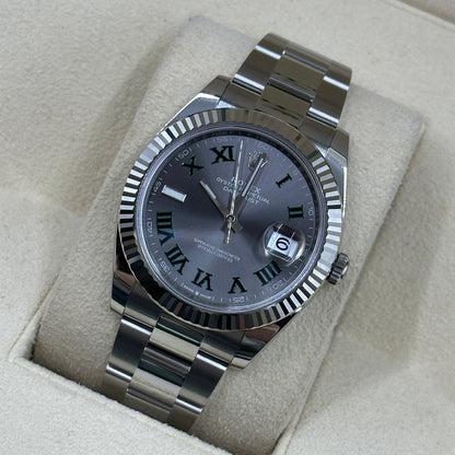 Rolex Datejust 41 126334 Wimbleon Jubilee 2024