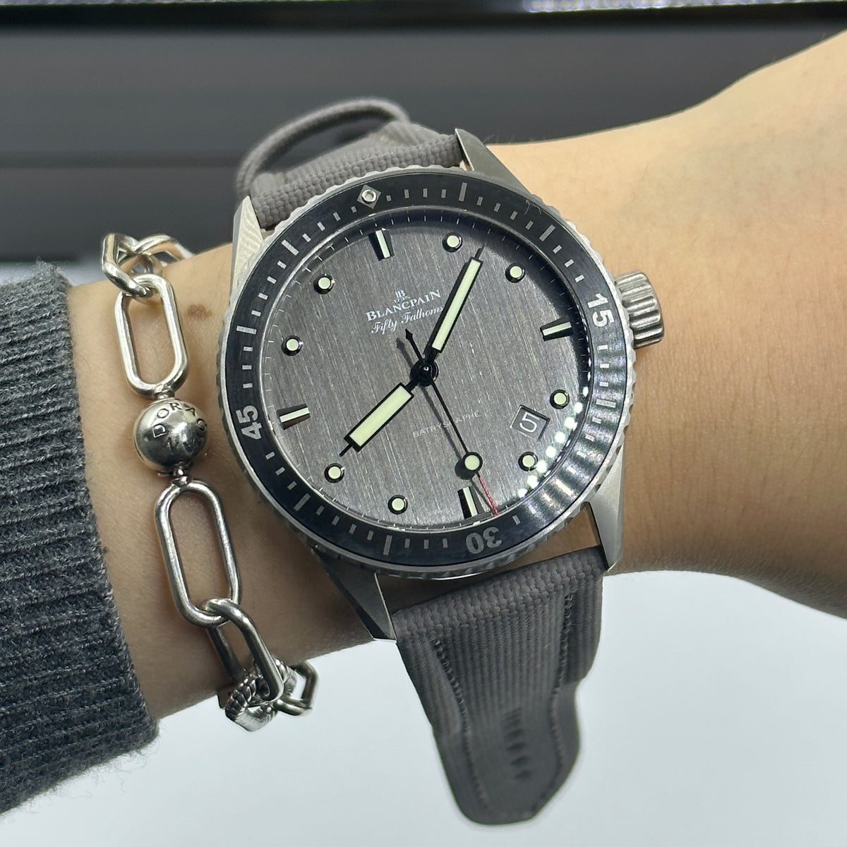 Blancpain Fifty Fathoms Bathyscaphe 43 Mm 5000 1210 G52A 2026