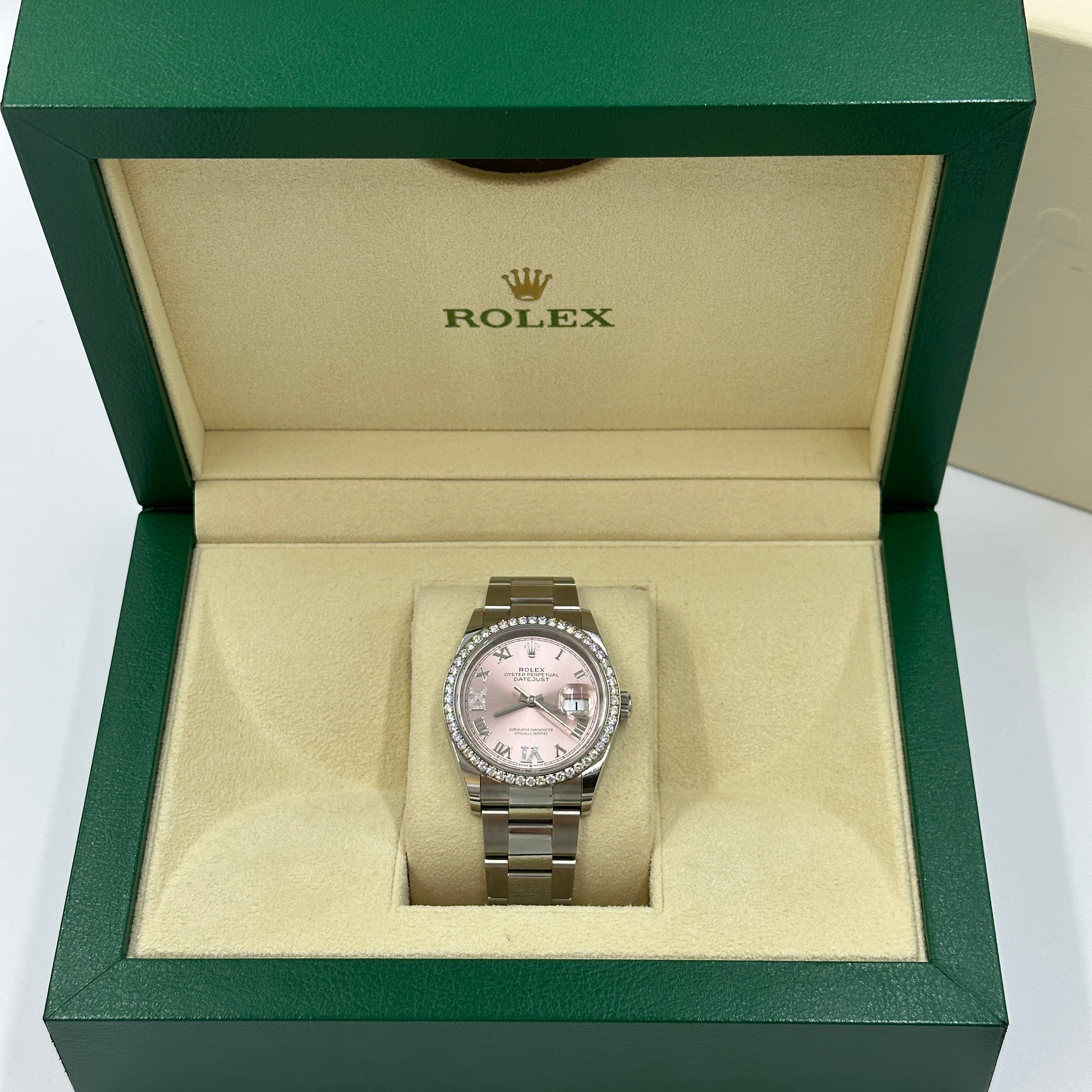 Rolex Datejust 36 126284 Rosa VIIX Oyster 2024