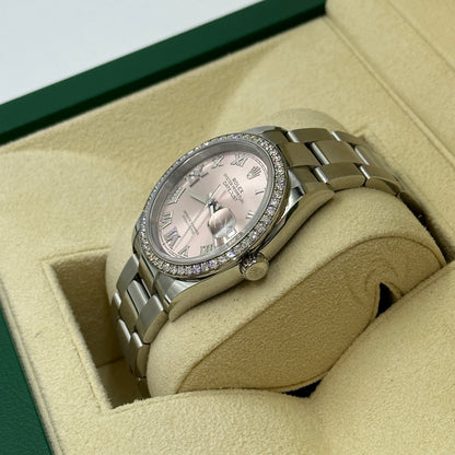 Rolex Datejust 36 126284 Rosa VIIX Oyster 2024