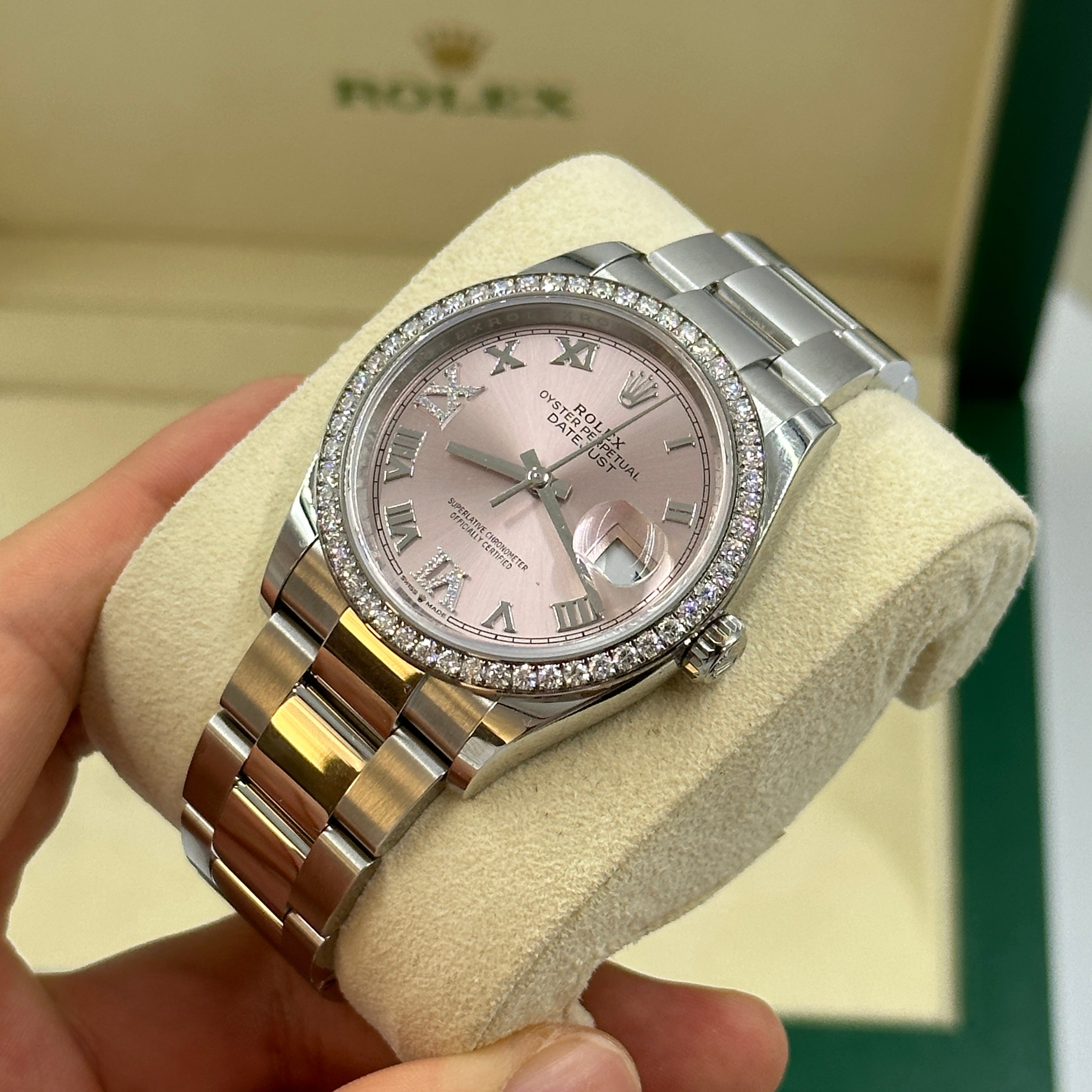 Rolex Datejust 36 126284 Rosa VIIX Oyster 2024