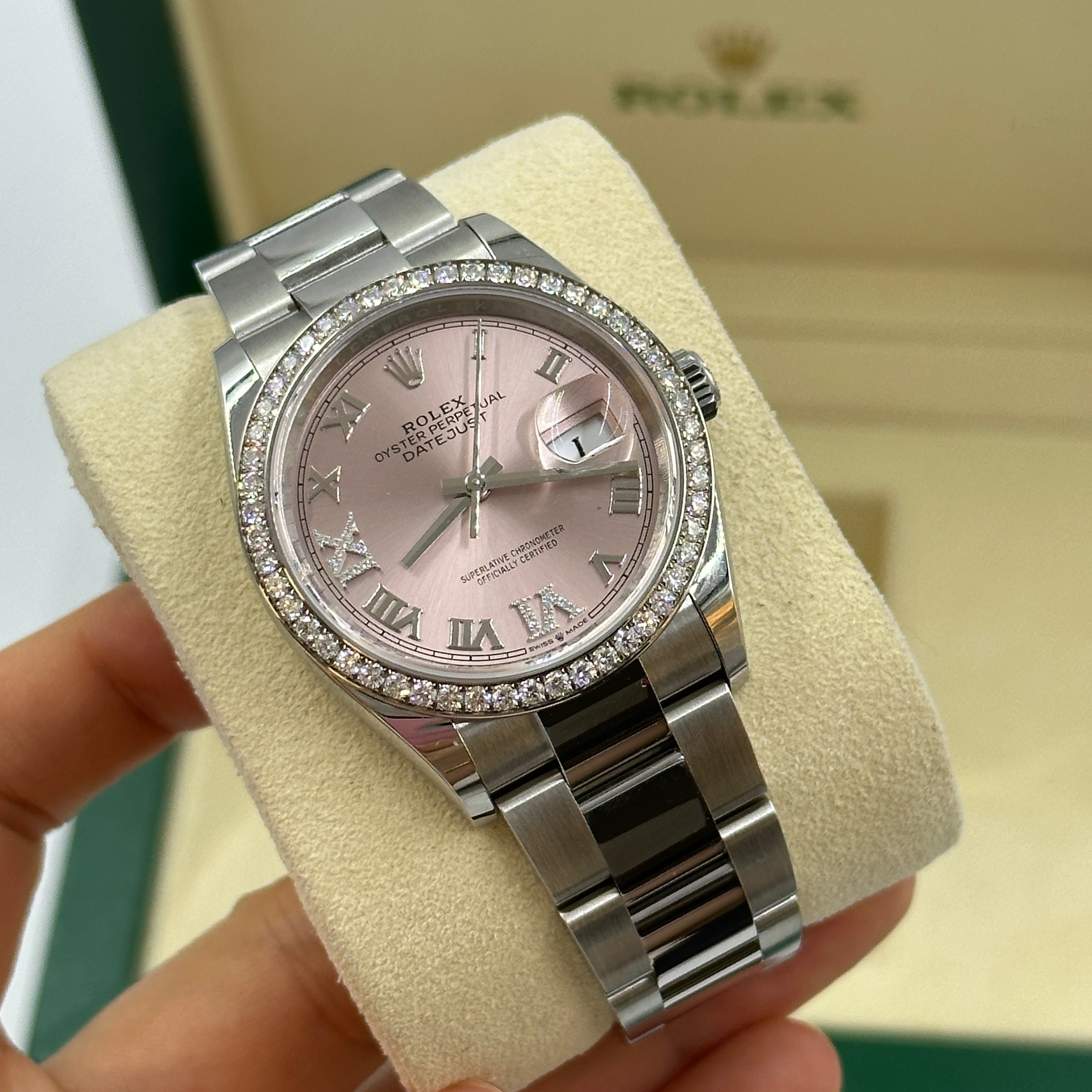 Rolex Datejust 36 126284 Rosa VIIX Oyster 2024