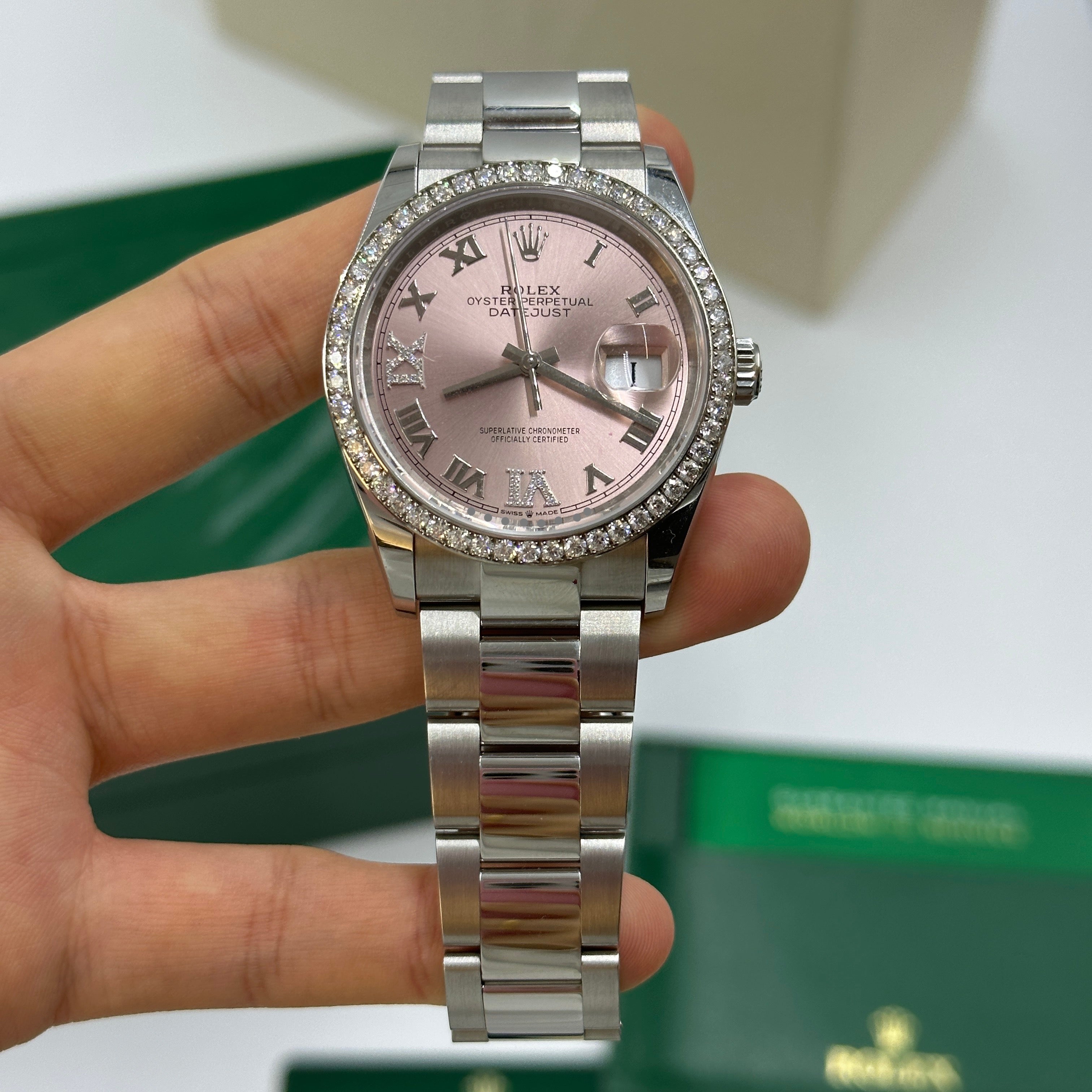 Rolex Datejust 36 126284 Rosa VIIX Oyster 2024