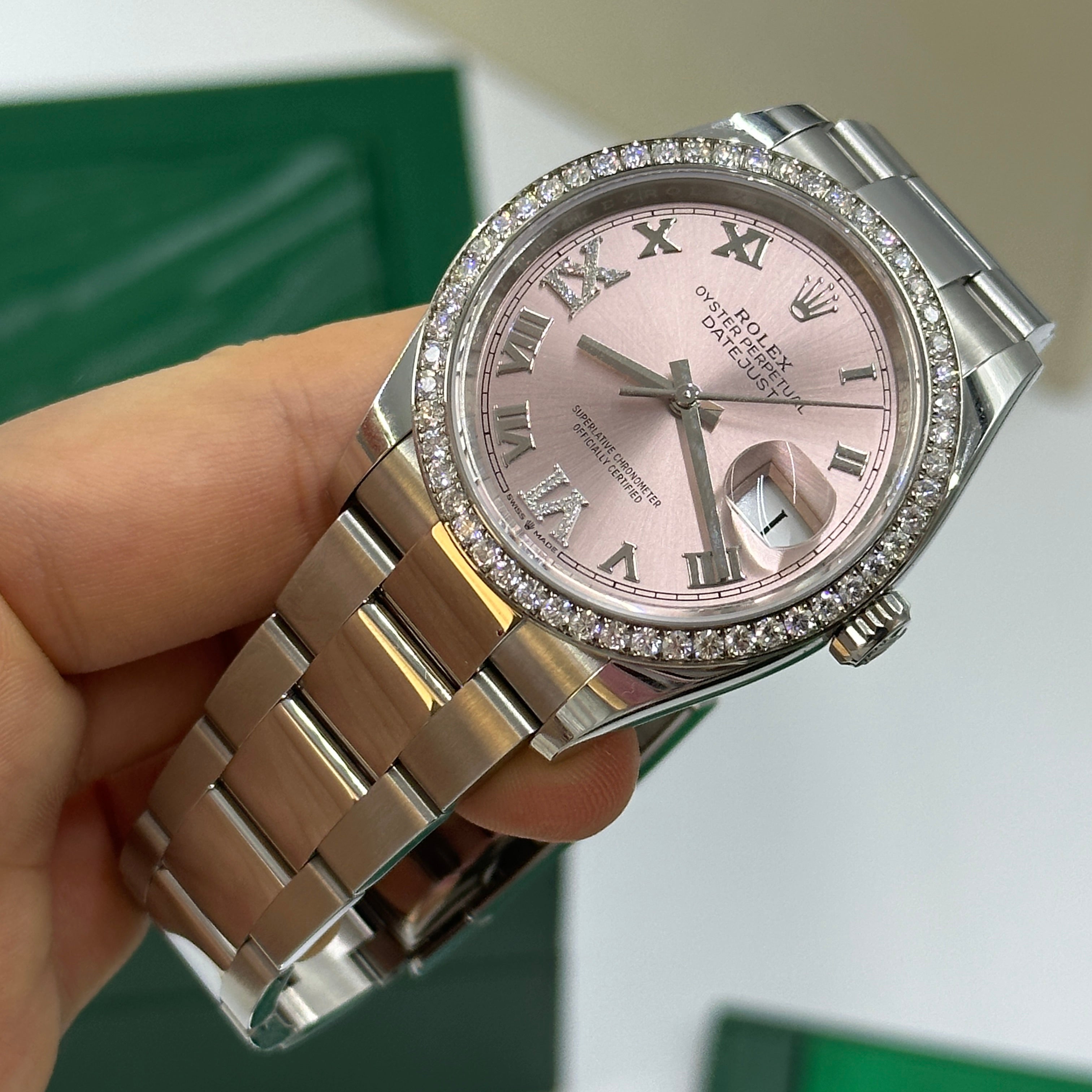 Rolex Datejust 36 126284 Rosa VIIX Oyster 2024