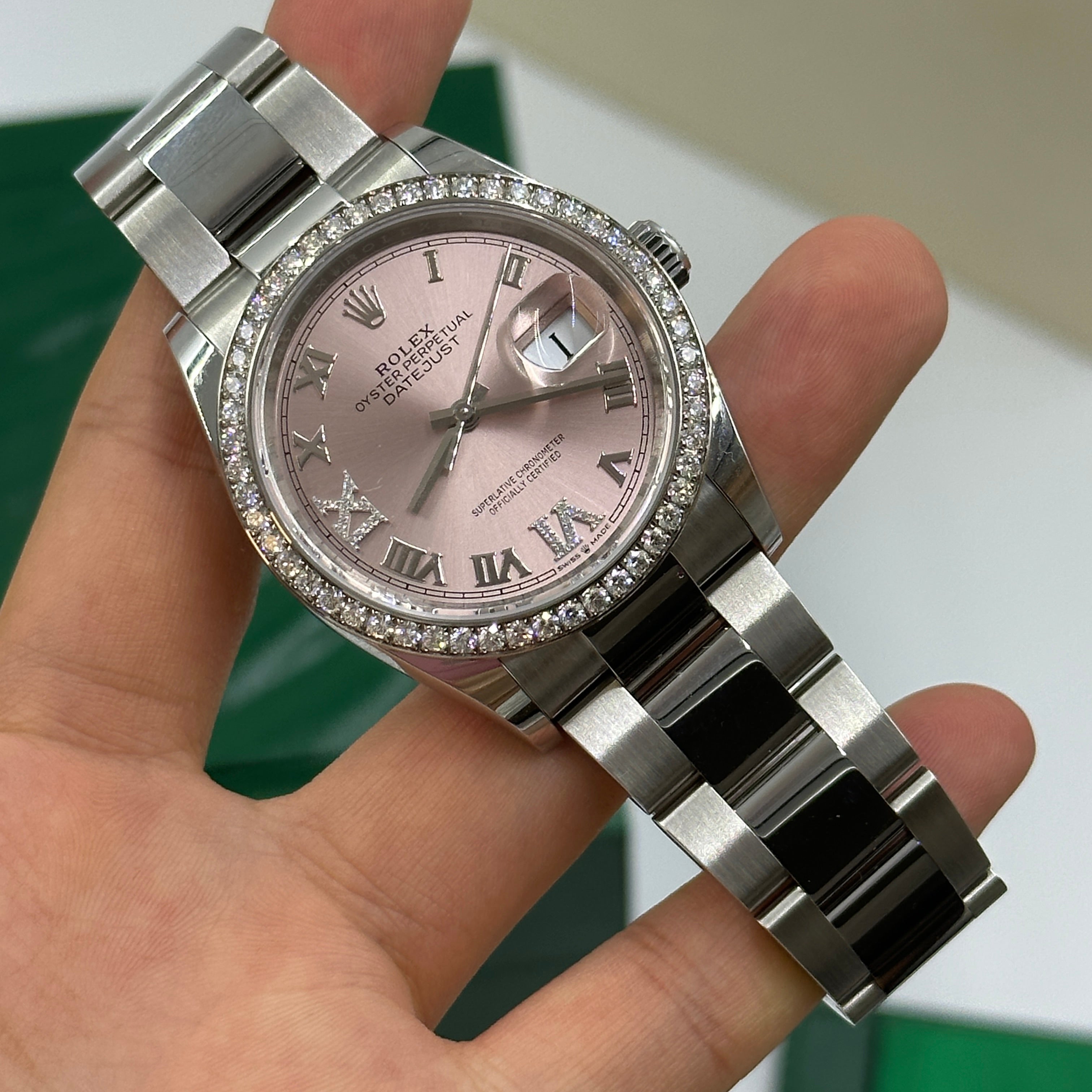 Rolex Datejust 36 126284 Rosa VIIX Oyster 2024