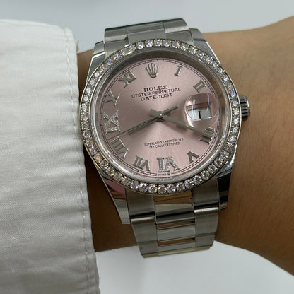 Rolex Datejust 36 126284 Rosa VIIX Oyster 2024