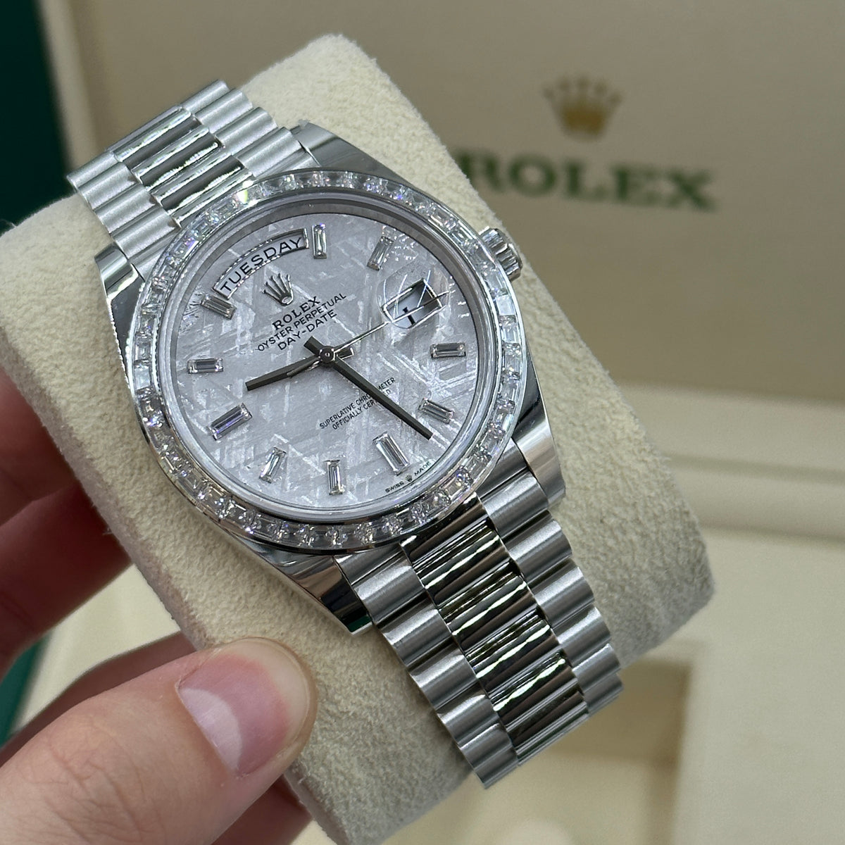 Rolex Day-Date 40MM 228396TBR Meteorite 2022