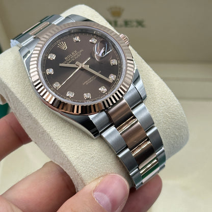 Rolex Datejust 41 126331G Choco Oyster 2025