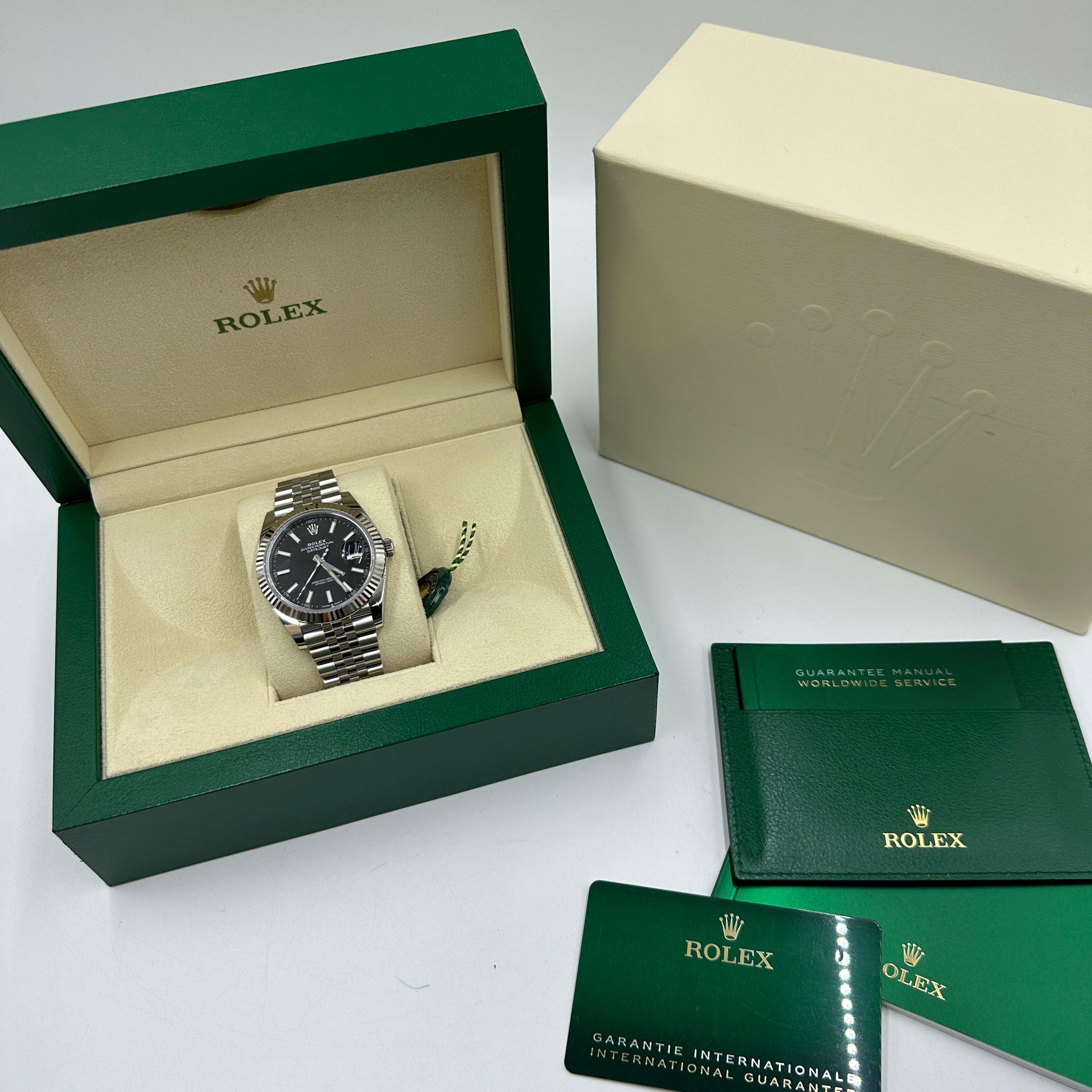Rolex Datejust 41 126334 Schwarzer Index Jubilee 2025