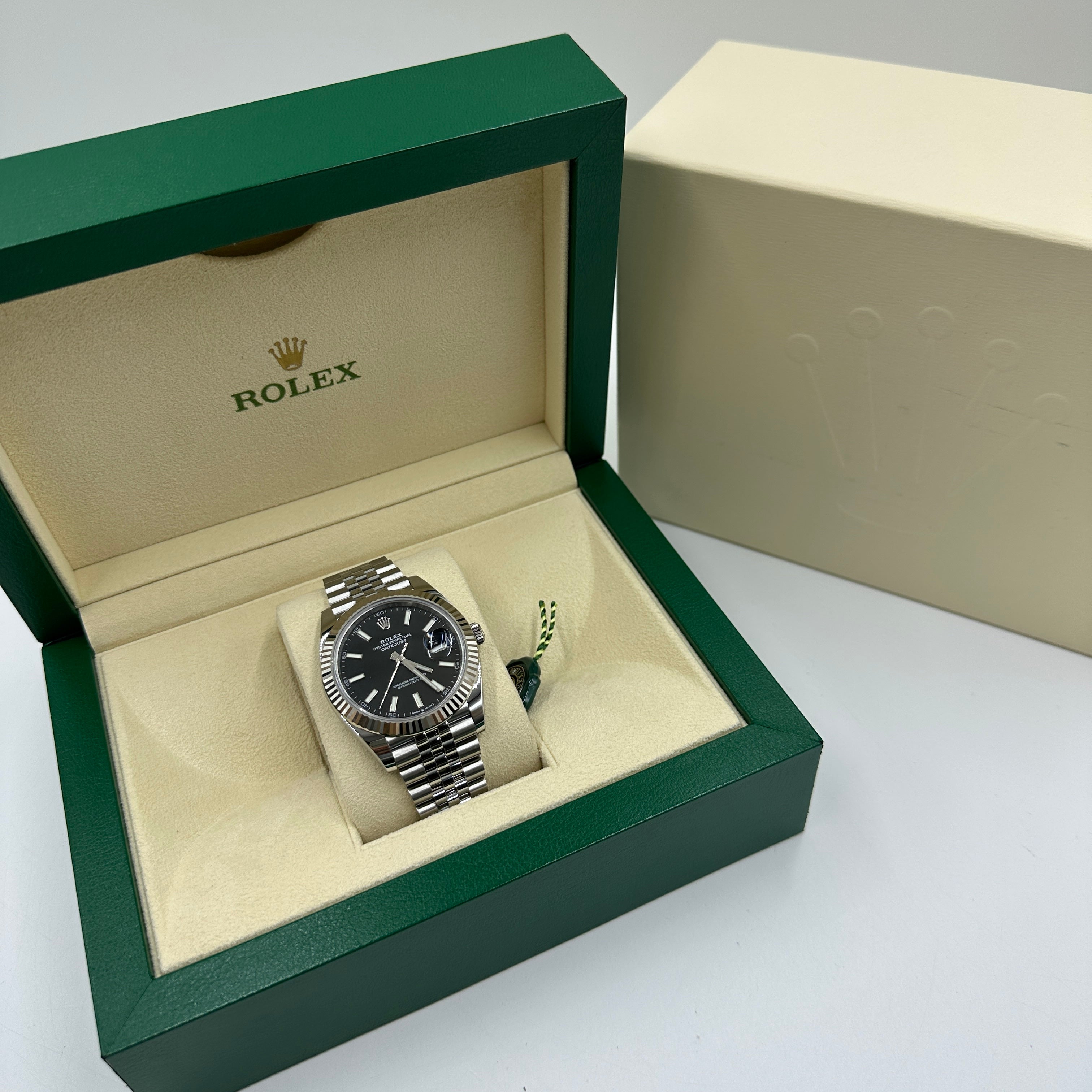 Rolex Datejust 41 126334 Schwarzer Index Jubilee 2025