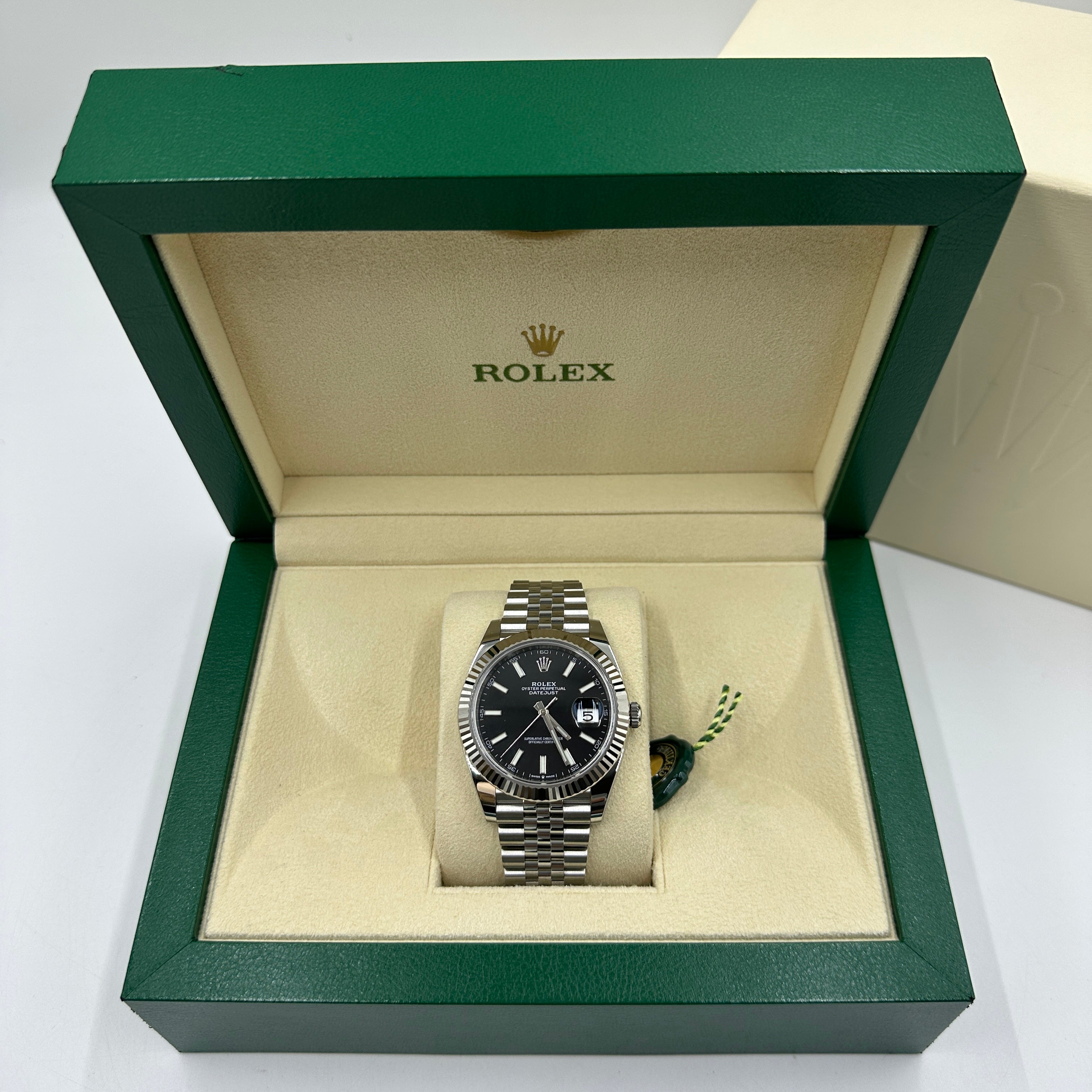 Rolex Datejust 41 126334 Schwarzer Index Jubilee 2025
