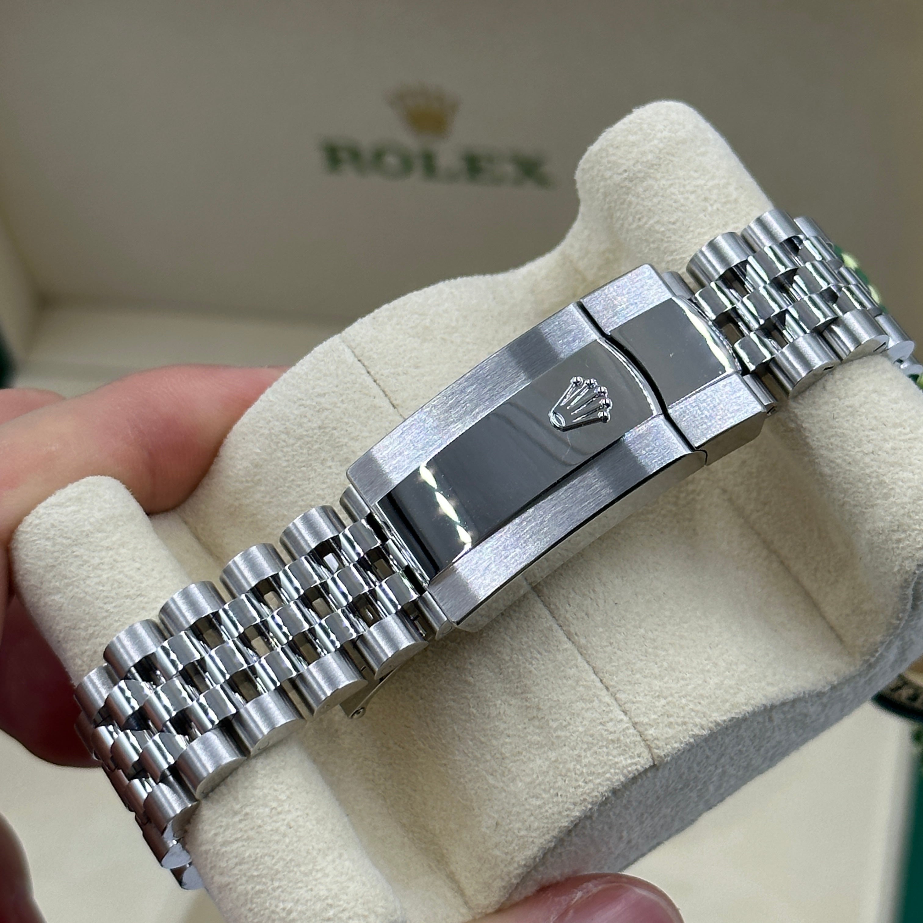 Rolex Datejust 41 126334 Schwarzer Index Jubilee 2025