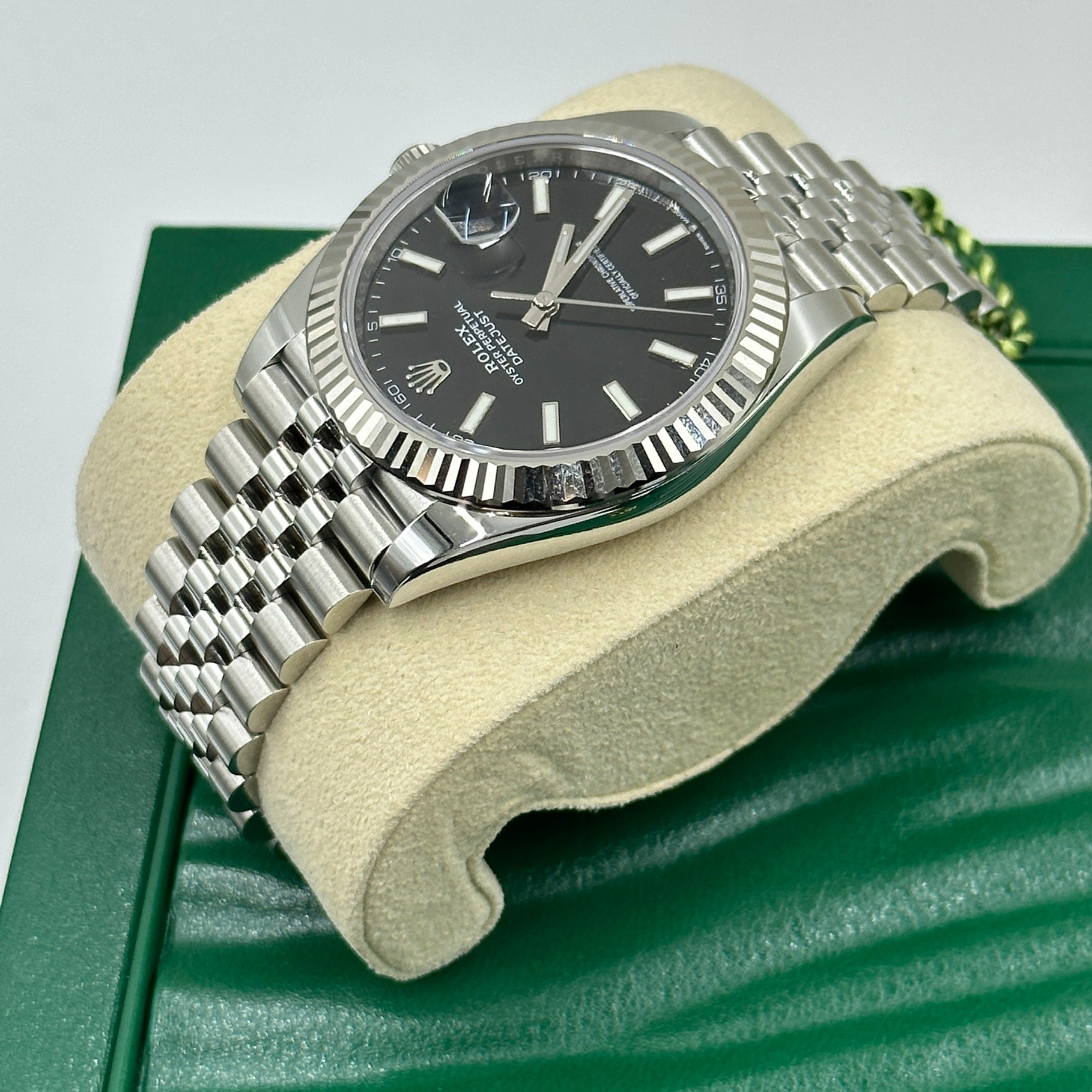 Rolex Datejust 41 126334 Schwarzer Index Jubilee 2025