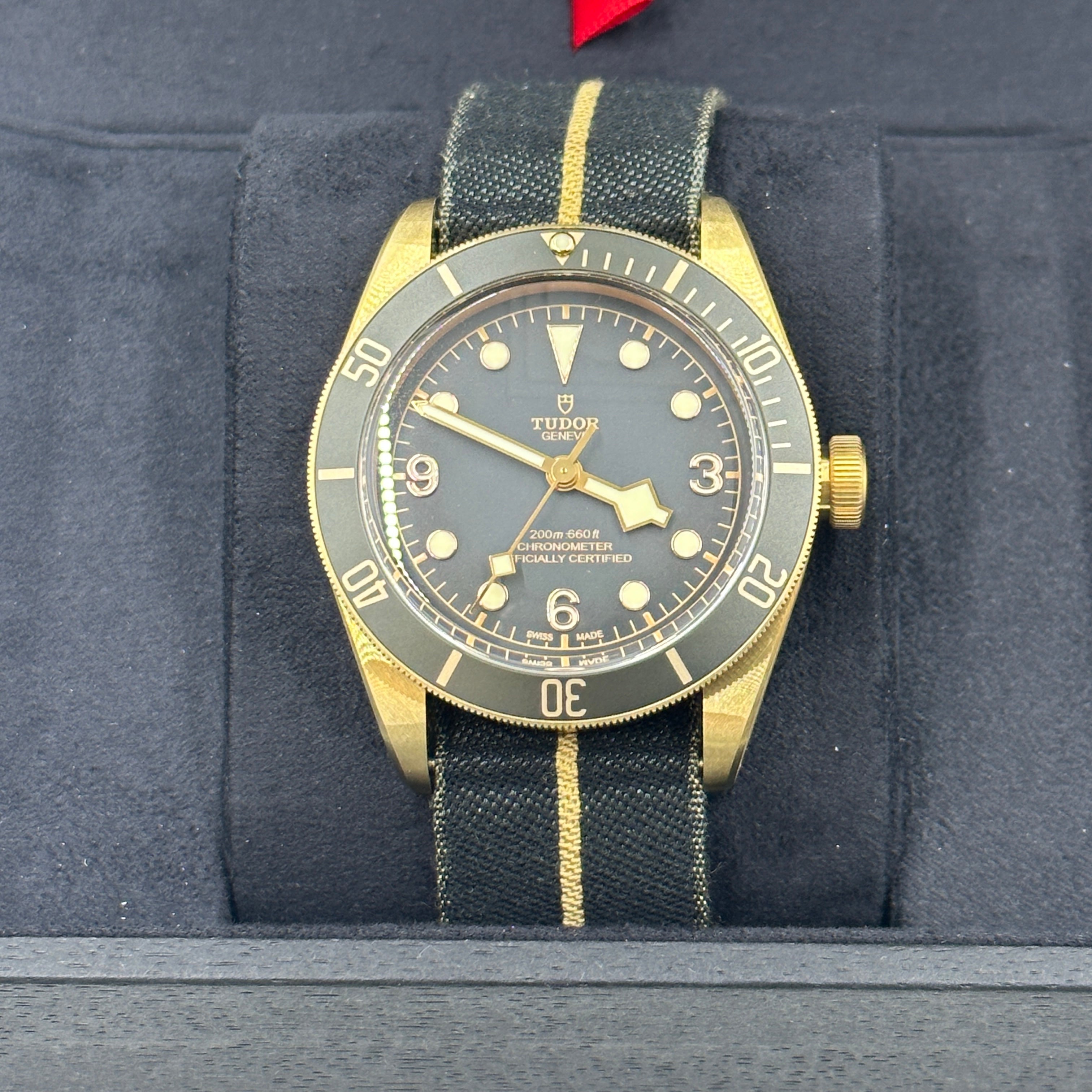 Tudor Black Bay Bronze M79250BA-0002 TELA