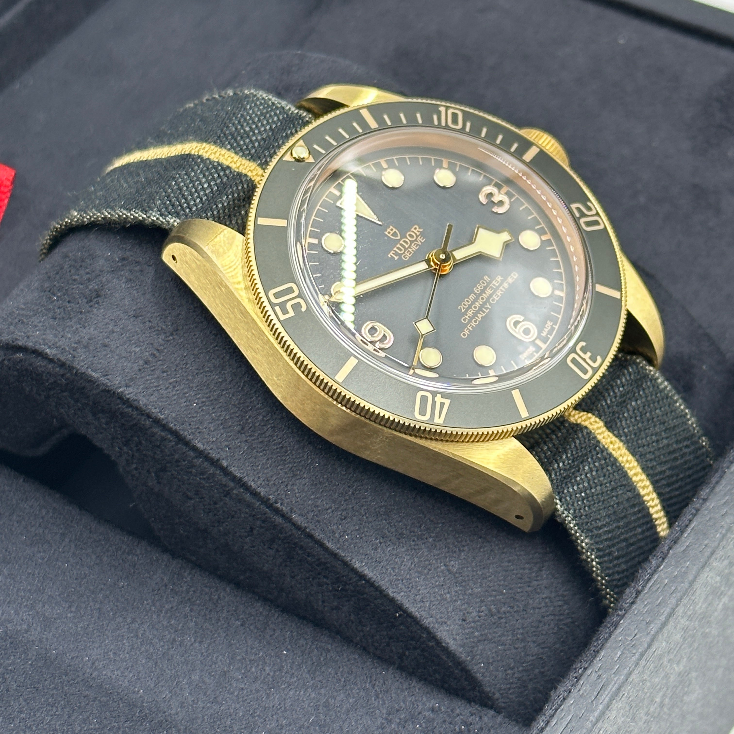 Tudor Black Bay Bronze M79250BA-0002 TELA