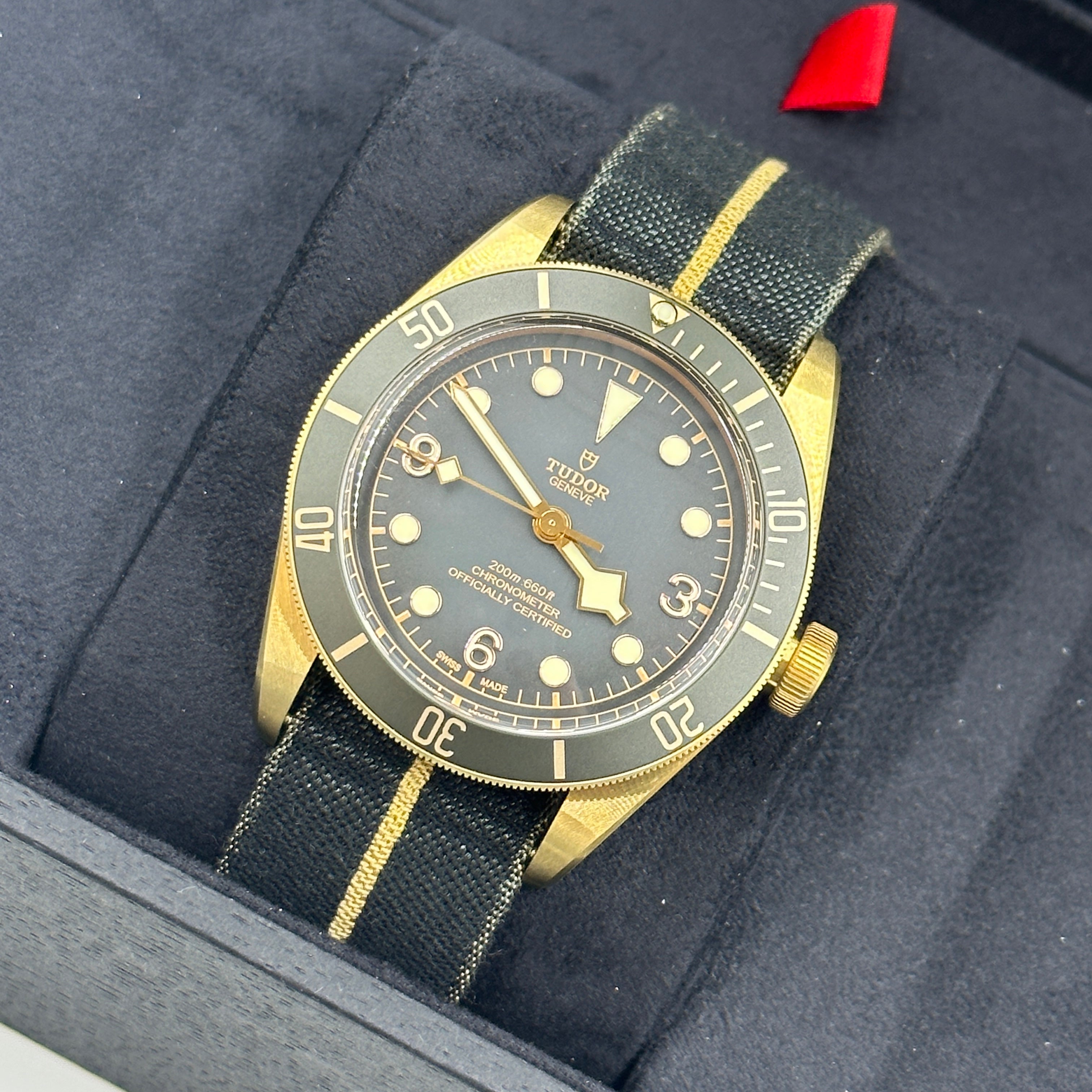 Tudor Black Bay Bronze M79250BA-0002 TELA