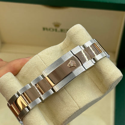 Rolex Datejust 36 126231 Silber Index geriffelte Oyster 2024