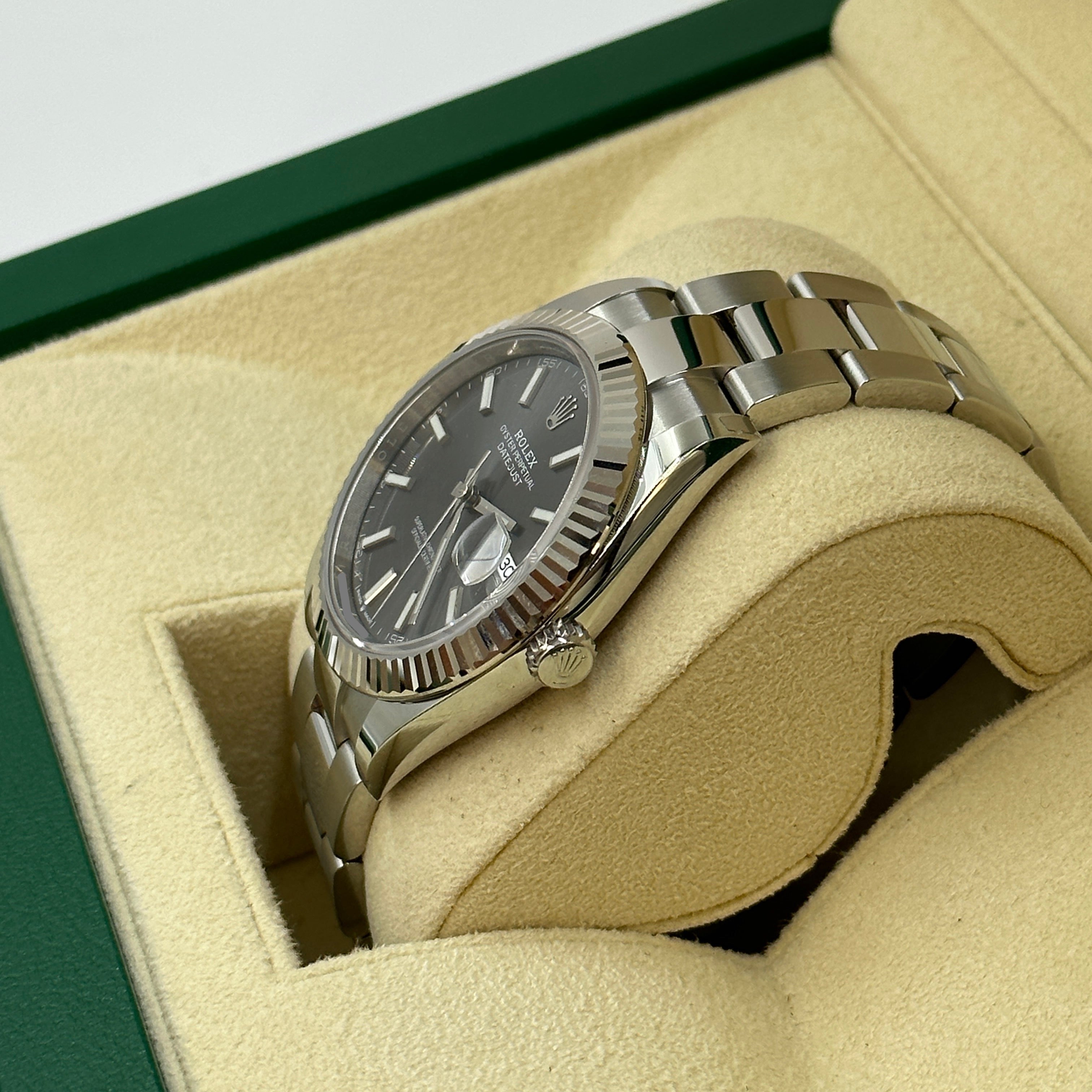 Rolex Datejust 41 126334 Grau Index Oyster 2025