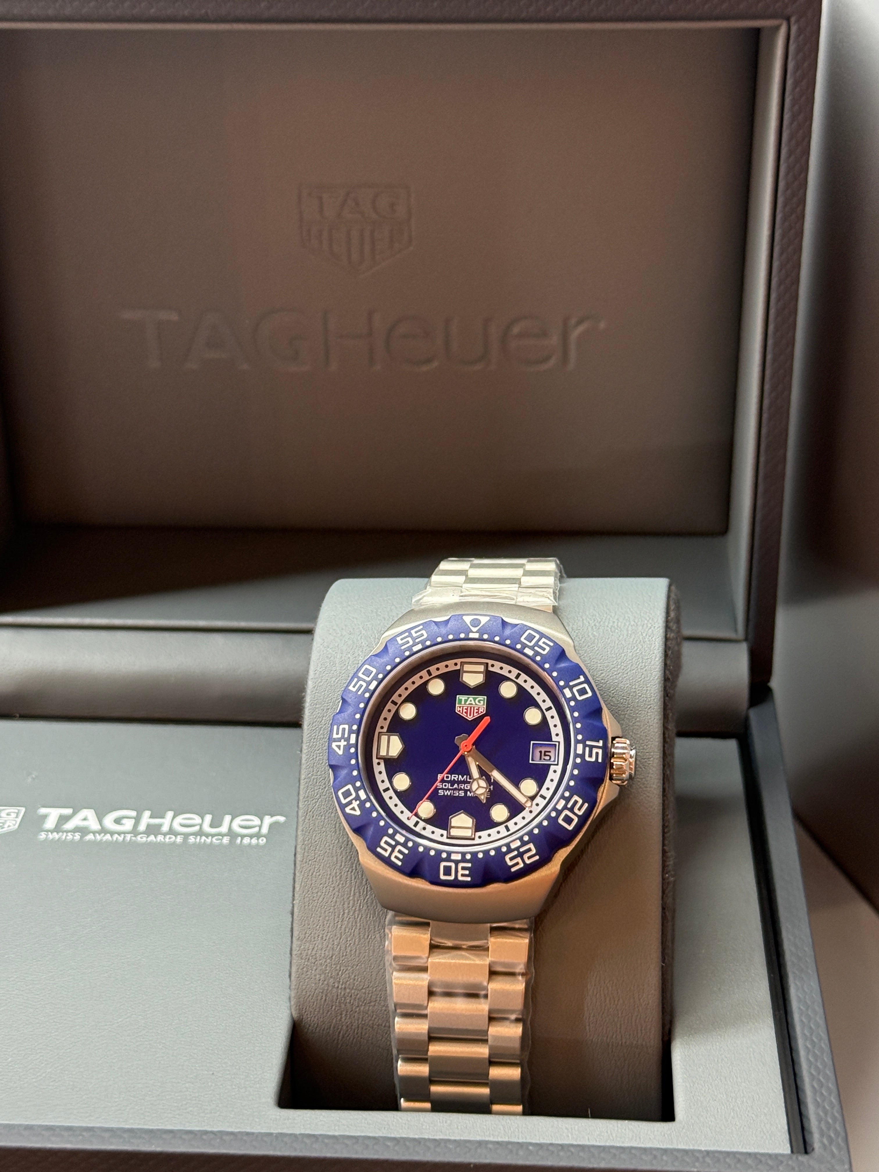TAG Heuer Formula 1 Solargraph – Stahl – 38 mm WBY1112.BA0042